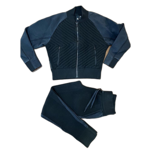 Adidas Primeknit Hybrid Tracksuit Women’s S Black Athleisure Y2K Gym Set 2-Piece - Picture 1 of 11